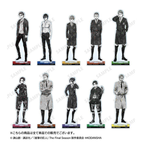 『進撃の巨人』ミカサ Ani-Art BLACK LABEL BIGアクリルスタンド【202504再販】